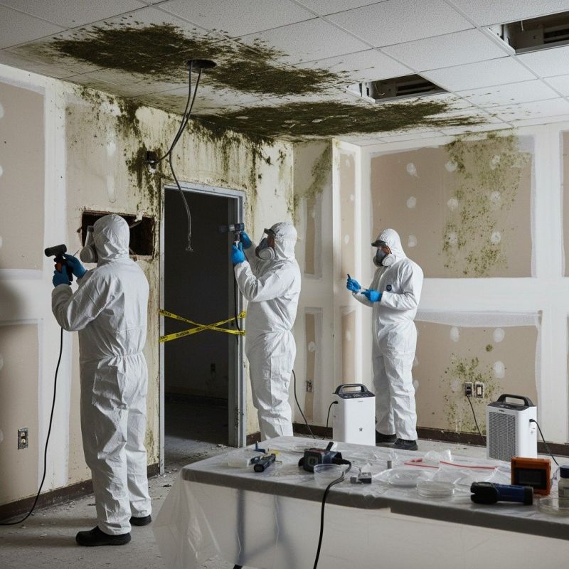 Local Mold Removal pros at work